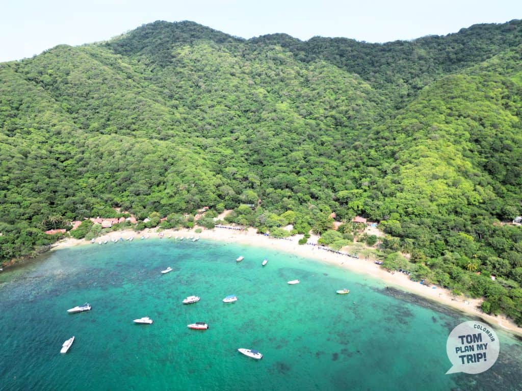Playa Cristal in Tayrona Park - Santa Marta - Eastern Caribbean Coast - colombia