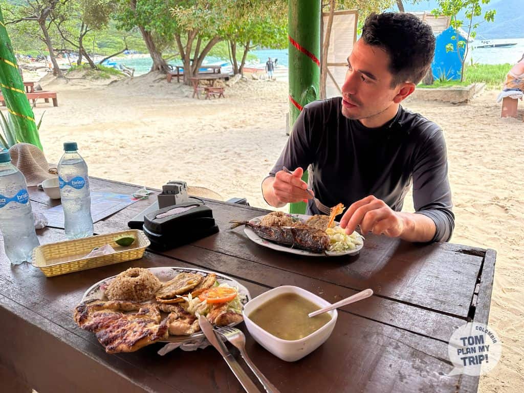 Playa Cristal in Tayrona Park - Santa Marta - Eastern Caribbean Coast - colombia