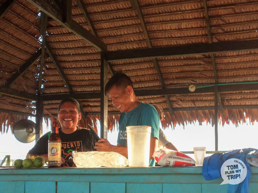 Natives Puerto Nariño Amazon Colombia