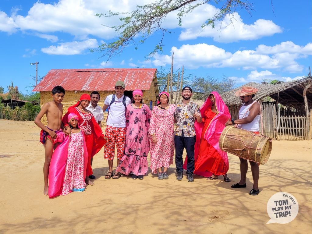 Ranchería Wayuu in La Guajira Desert Colombia - Eastern Caribbean Coast - Tom aleja