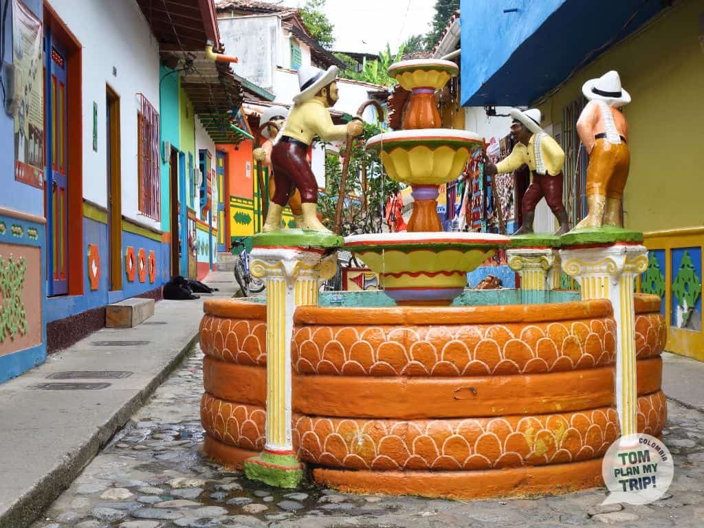 Recuerdo Street Guatape Antioquia Colombia