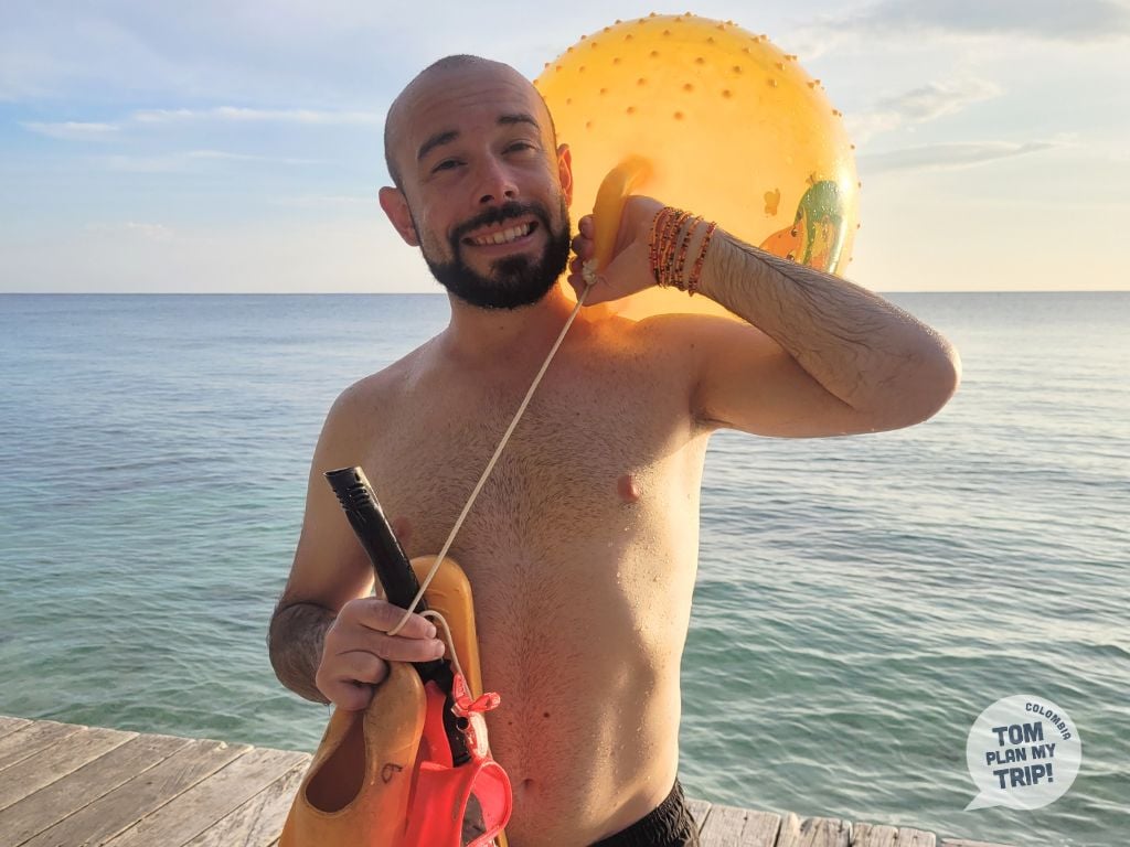 Snorkeling in Rosario Islands - Cartagena Colombia - Eastern Caribbean Coast - Tom