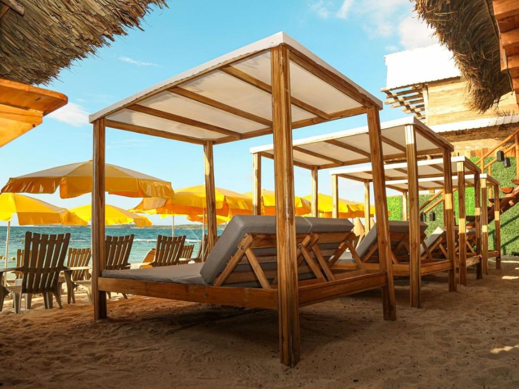 Soy Local in Playa Blanca Baru - Rosario Island Colombia - Eastern Caribbean Coast