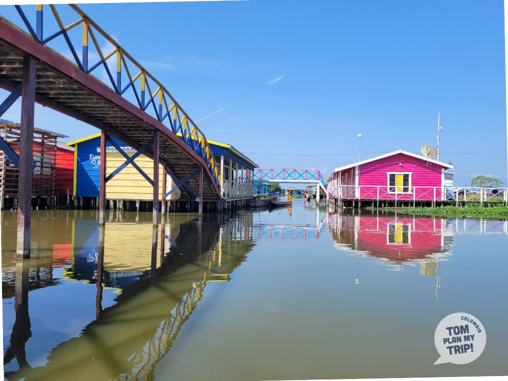 Still Villajes Pueblos Palafitos Buenavista in Cienaga Grande