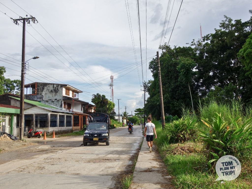 Street Leticia Amazon Colombia