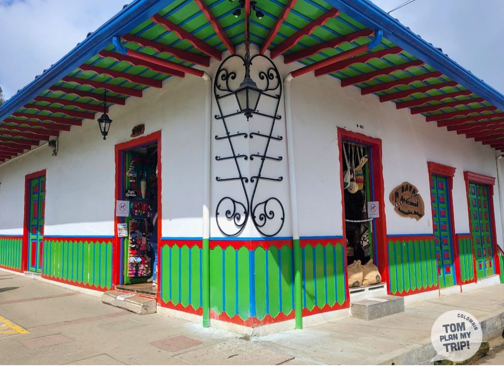 Street Salento Coffee Region