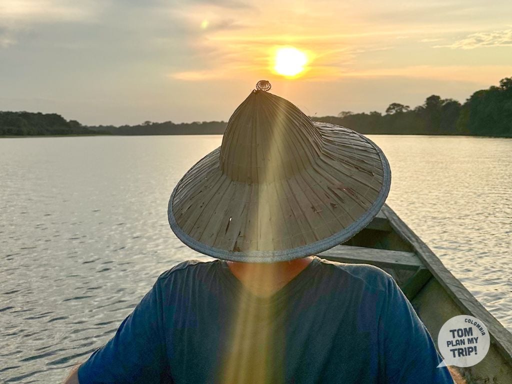 Sunset boat Tarapoto Amazonas