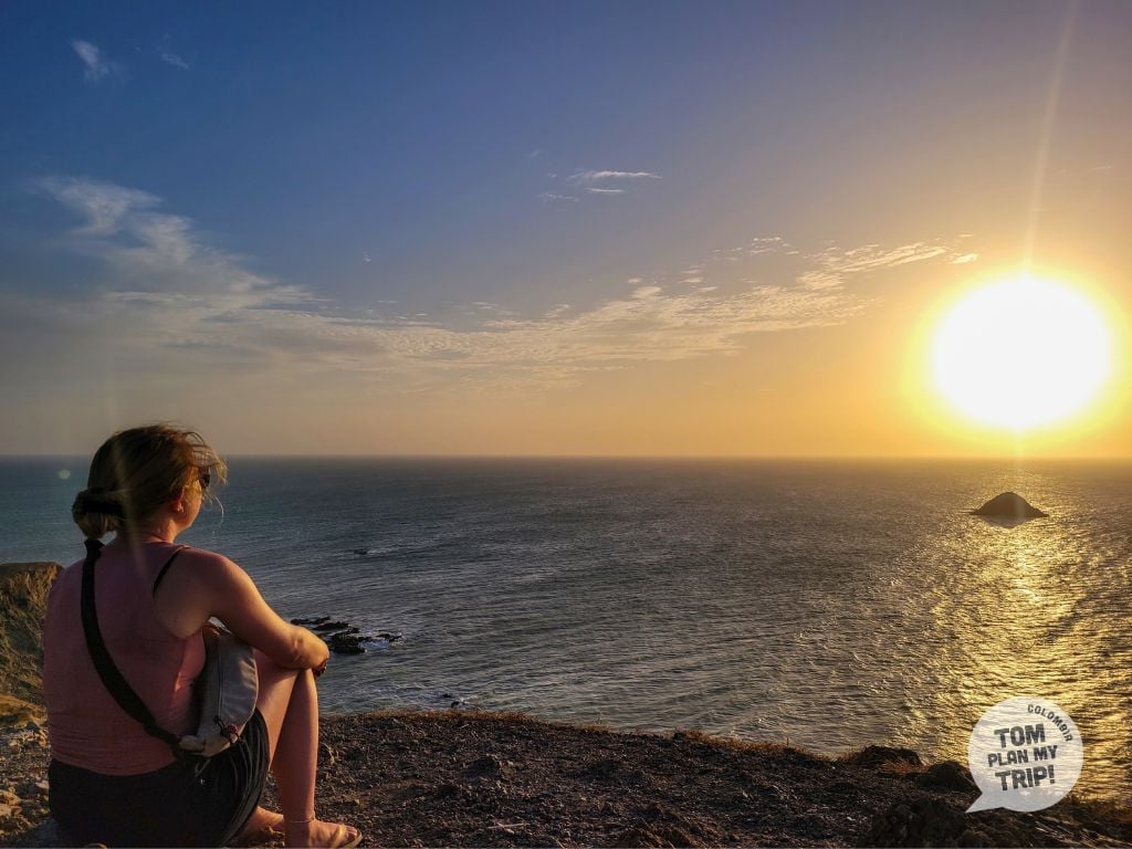 Sunset El Faro Cabo de la vela - La Guajira Colombia - Eastern Caribbean Coast