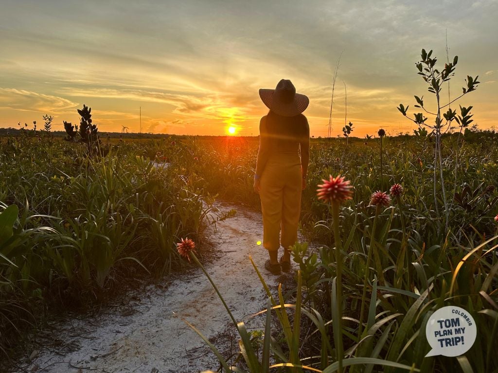 Sunset in Guainía Inirida Colombia - Kenke Reserve - Amazon Gateway - Aleja