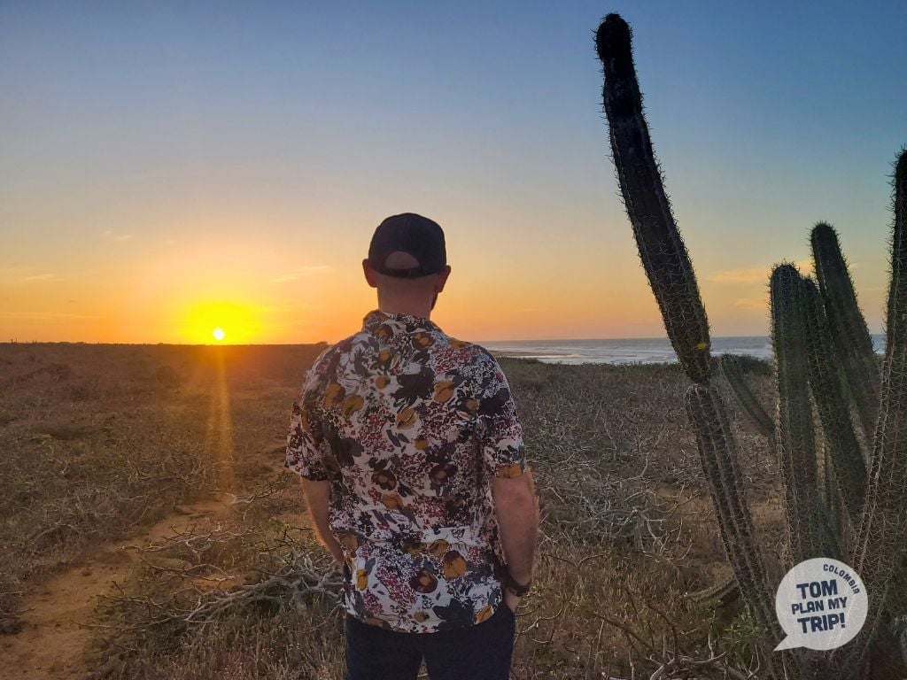Sunset Punta Gallinas - La Guajira Desert Colombia - Eastern Caribbean Coast - Tom