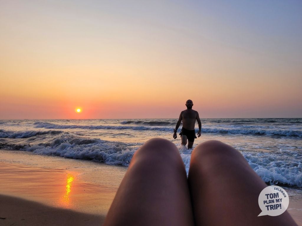 Sunset in Rincon Del Mar - Colombia - Western Caribbean Coast