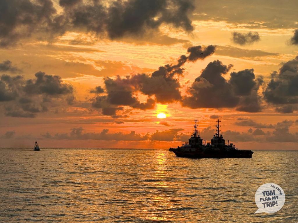 Sunset Santa Marta - Eastern Caribbean Coast