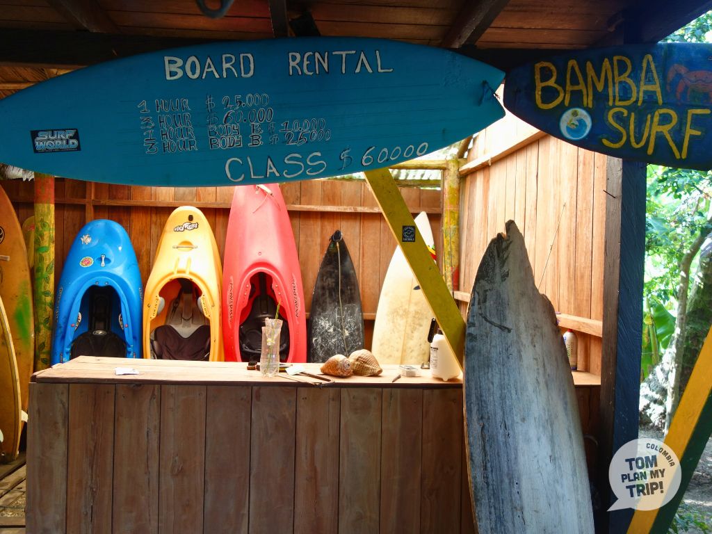 Surf in El Valle Pacific Coast Colombia