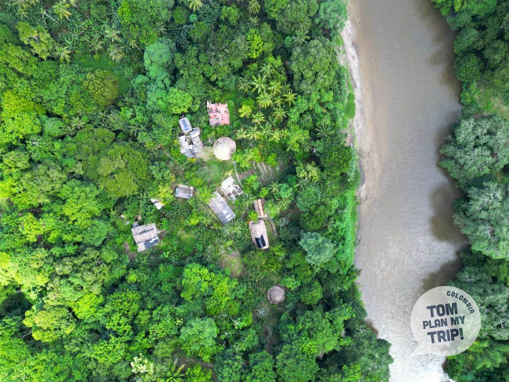 Taironaka Sierra Nevada de Santa Marta arial view drone (1)