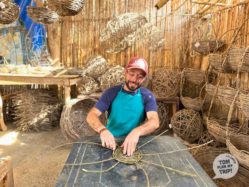 Taller de Cestas Barichara Santander Colombia - Tom (1)