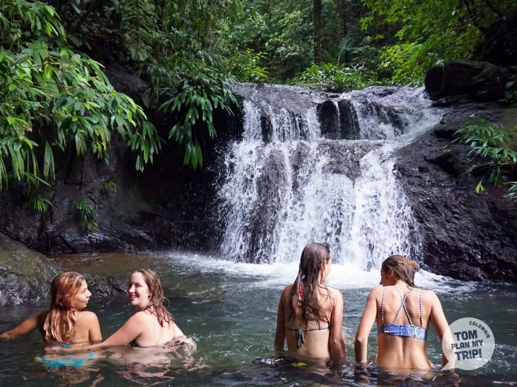 Tigre Waterfall El Valle Pacific Coast Colombia