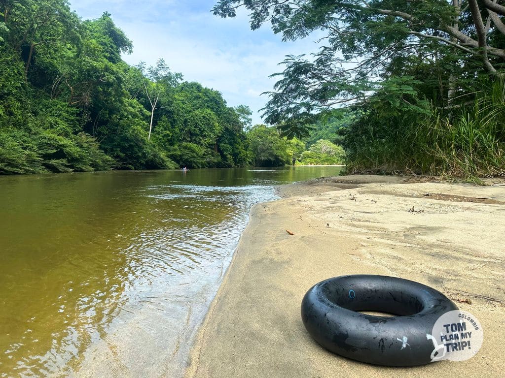 Tubing in Palomino Taironaka Colombia - Eastern Caribbean Coast