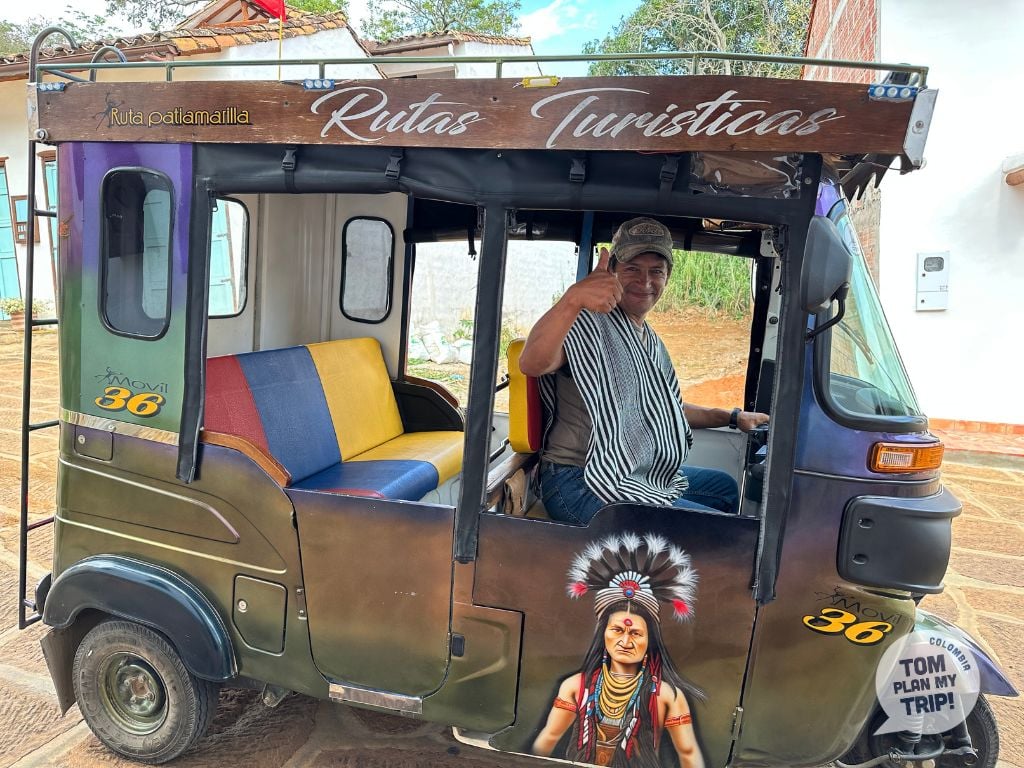 Tuktuk Barichara Santander Colombia