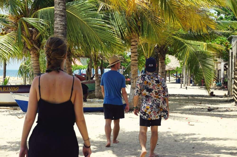 Walk along the beach Rincon del mar