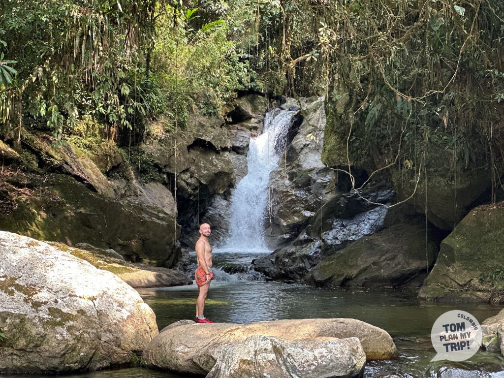 Waterfall Churimo San Rafael Antioquia Colombia