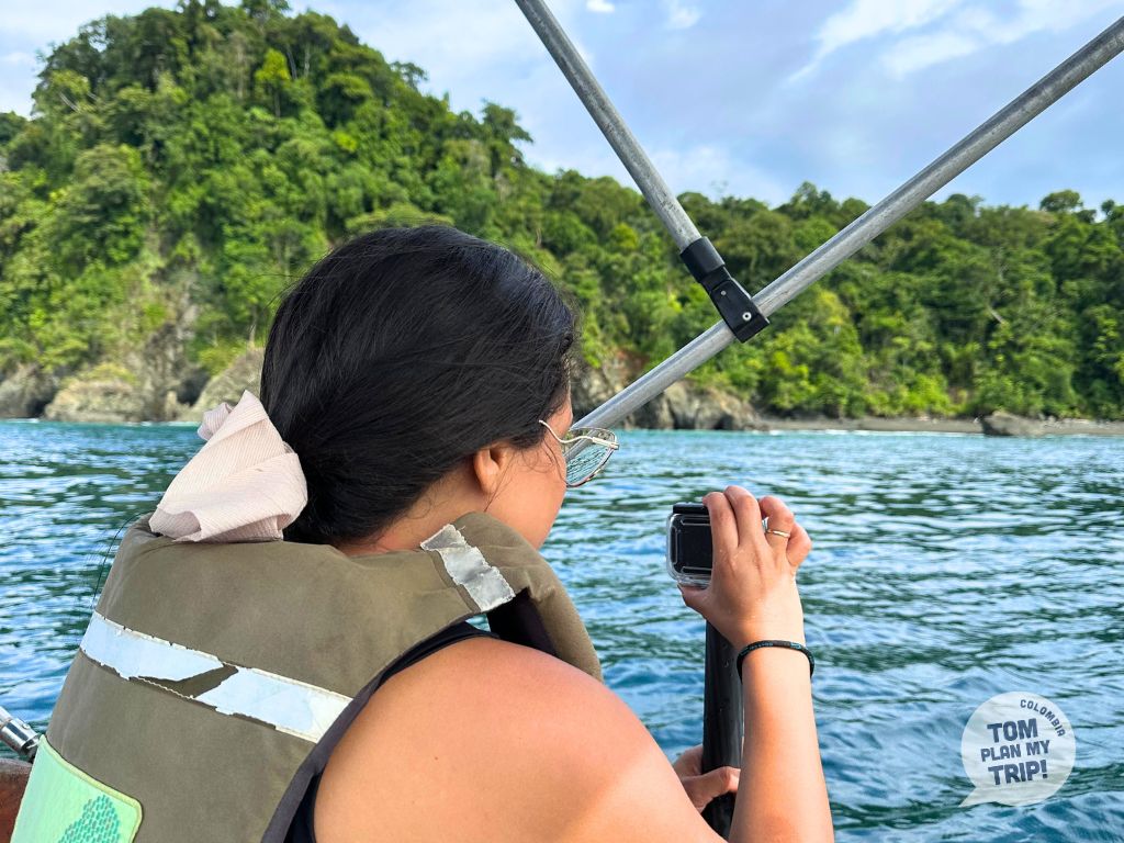 Whales tour Bahia Solano Pacific Coast Colombia