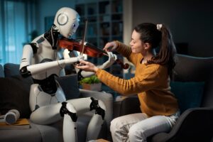 A human-shaped robot can learn to do anything.
